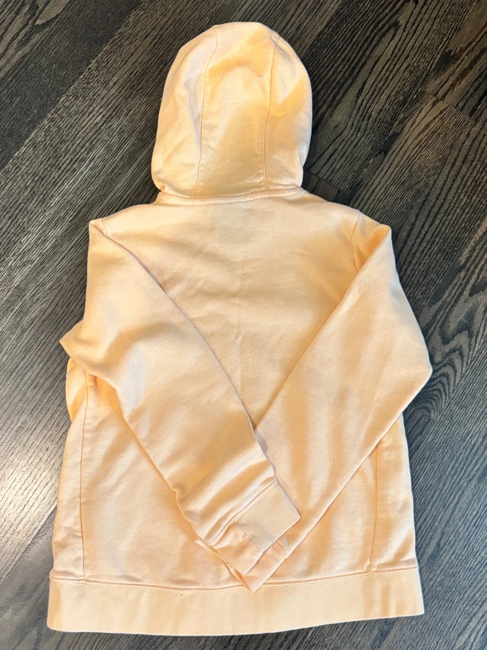 Nike girls orange hoodie size large